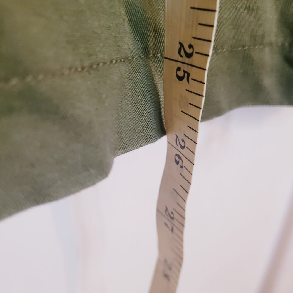 Miss London army green cargo utility hooded jacket Size Med Gorpcore Fisherman - Picture 8 of 8